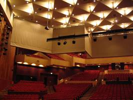 Eventhalle mit Trennvorhang