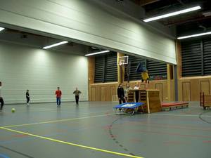 Trennvorhang Dreifeldsporthalle